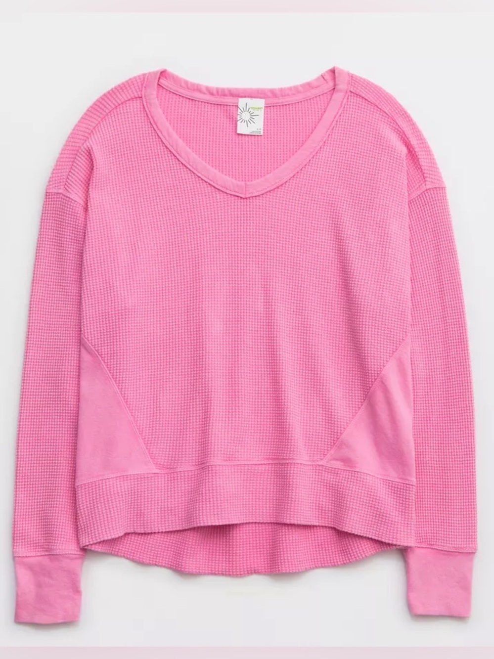 OFFLINE By Aerie Wow! Waffle Oversized T-Shirt